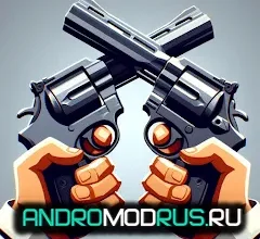 Revolver Rush Взлом [Мод меню, Много денег, Без рекламы] на Андроид